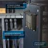 Gun Storage Solutions Magazine Holder - Magmount - Desk and Gun Locker Organizer Accessories Mount, Magnet Bar (3 Magnetic Magazine Holders) - Specifically for the Storage of unloaded Metal Magazines view 4