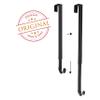 Haute Decor Adjustable Length Wreath Hanger with Interchangeable Icons (4 Wreath Hangers in 1) (Matte Black-Flag/Snowflake/Butterfly/Pumpkin) view 4
