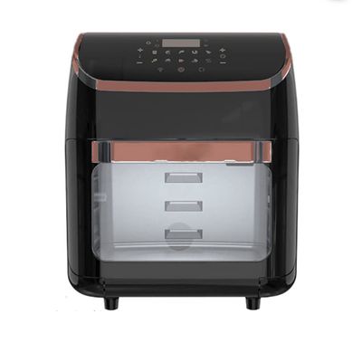 Air Fryer Oven 12L Large Air Fryer Oven Combo 1000W Airfryer Toaster Oven 8 in 1 Multi-Functional Oilless Cooker with 5 Accessories,Silver