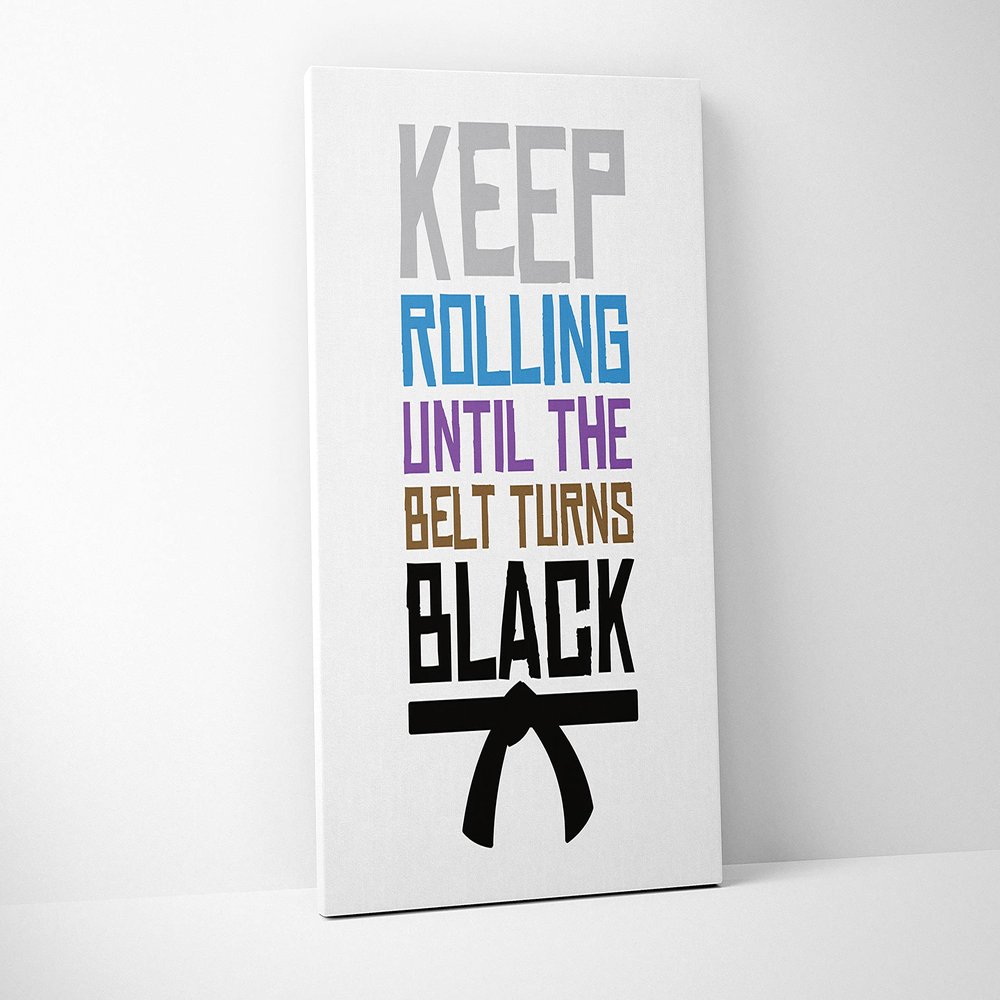 Damdekoli Keep Rolling Poster - V2 (11 x 14 Inches - Canvas)