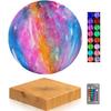 Galaxy Levitating Globe Moon Lamp-16 Colors 3D Printed Levitation Moon Light view 1