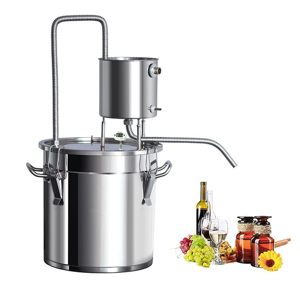 20L Homebrew distiller for moonshine, whisky, cognac brandy essential oil extraction