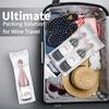 Kivsty Wine Bags Bottle Protector for Travel - 30 Packs, Inflatable Air Column Bubble Cushion Wrap Wine Bottles Packaging Sleeve for Shipping Airplane Suitcase - 12 x 3.5 Inch view 2