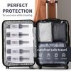 Kivsty Wine Bags Bottle Protector for Travel - 30 Packs, Inflatable Air Column Bubble Cushion Wrap Wine Bottles Packaging Sleeve for Shipping Airplane Suitcase - 12 x 3.5 Inch view 3