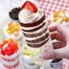 Jucoan 24 Pack Push up Cake Pop Containers and 20 Holes Cake Pop Stand, Reusable Push Cake up Pop Containers with Holder for Weddings Baby Shower Birthday Party view 2