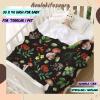 Avalokitesvara Dark Wild Forest Mushrooms Flannel Blanket Super Soft and Warm for Bed Couch Sofa 120x90 Inch for Family view 3