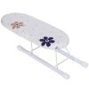 Tabletop Ironing Board with Thickened Steel Frame and Removable Cotton Cover, Foldable Mini Ironing Board for Sleeve Cuffs Collars, Business Meeting Preparation, Dorm Room Laundry, Home Travel Use view 1