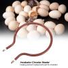 Cyrank Incubator Heater Elements, Round Heating Elements for Egg Incuabtors with Round Heating Tube for Incubator(S) view 2