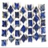 32mm Rich Blue Lapis Lazuli w/Golden Iron Pyrite 8 Point Merkaba Stars Polished Natural Sparkling Gemstone Crystal Mineral Specimens - Afghanistan (5PCs) view 3