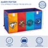 Harry Potter Collapsible Storage Trunk with Lid, 28" W x 16" D x 14.5" H view 2
