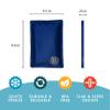 Fit & Fresh Cool Coolers Soft Ice Packs for Lunch Bags & Coolers, 2pk view 4