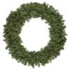 Pre-Lit Black River Pine Artificial Christmas Wreath, 48-Inch, Clear Lights view 1