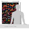 Da de Muertos Flag Day of Dead Decor Room Home Mexicanos Fiesta Wall Ourdoor Indoor Halloween Flag Tapestry Cemetery Decorations for GraveYard Sign Poster Mexican Banderas Para Casa Gifts Mad In USA view 2