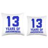 13th Birthday Shirt Gift Boys Age 13 Thirteen Year Old Boy Throw Pillow view 3