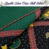 Holiday Christmas 3-Piece King Patchwork Quilt Bedding Set, Silent Night Winter Starry Sky Cabin, Soft Lightweight Coverlet Bedspread view 3