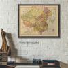 Zhonghua min guo fen sheng xin tu - Chinese map of China circa 1933 - measures 18 inches x 24 inches (457 mm x 610 mm) view 2
