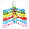12pcs/lot New Cute Cartoon Animals Wooden Kids Clothes Hanger Baby Children Hanger 6 Styles Wholesale view 1