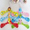 12pcs/lot New Cute Cartoon Animals Wooden Kids Clothes Hanger Baby Children Hanger 6 Styles Wholesale view 3