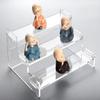 LEILIN Display Stand 3 Tiered Display Stand,Acrylic Stands for Display,Display Stands,Clear Cupcake Stand view 1