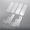 LEILIN Display Stand 3 Tiered Display Stand,Acrylic Stands for Display,Display Stands,Clear Cupcake Stand view 3