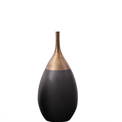Black Ceramic Vase (Size:24 * 50CM)