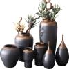 Black Ceramic Vase (Size:24 * 50CM) view 4