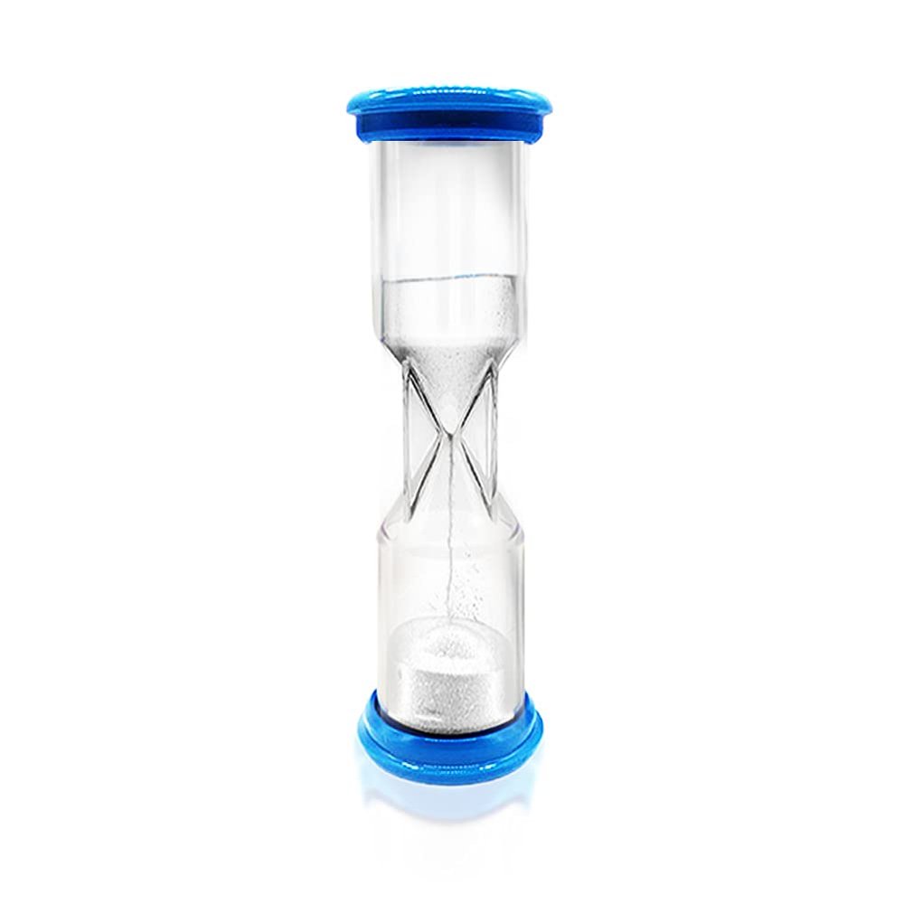 2 Minute Sand Timer, Blue (Set of 4)