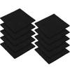 10 Pack Square Compost Bin Filters Spare Activated Carbon Filter Sheets for Indoor Kitchen Compost Bucket Countertop and Recycle Bin (5 Inches) view 1