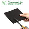 10 Pack Square Compost Bin Filters Spare Activated Carbon Filter Sheets for Indoor Kitchen Compost Bucket Countertop and Recycle Bin (5 Inches) view 3