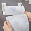 Cabilock 1sets Magnetic Tissue Holder for Bathroom and Kitchen Durable Plastic Towel Rack Strong Suction Space-Saving Design view 4