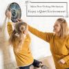 LORVIES Prague Astronomical Clock Silent Non Ticking Acrylic Decorative 10 Inch Round Clock for Home Office School view 4