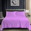 5 PCS Combo Package Includes-1 PC Baffle Pinch Pleated Comforter/Quilted + 4 PCS Bed Sheet Set-100% Egyptian Cotton-600 Thread Counts Ultra Soft Full Size | Lilac Premium Bedding Collection view 2