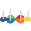 goki 60701 Birthday Wreath Drops 9.3 x 6.5 x 1.5 cm, Wood, 6 Pieces view 2