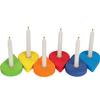 goki 60701 Birthday Wreath Drops 9.3 x 6.5 x 1.5 cm, Wood, 6 Pieces view 3