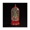 Christmas by Roman Inc., Confetti Lites Collection, 10.75" H LED Swirl Confetti Light Nutcracker, Lantern, Snow Globe, Holiday Home Dcor, Santa, Cardinal, Nutcracker, Snowman, Reindeer (4x4x10) view 1