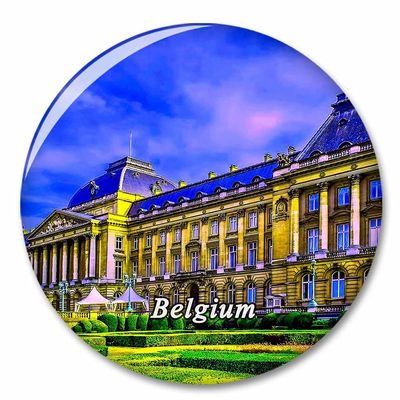 Belgium Royal Palace Brussels Fridge Magnet Decorative Magnet Tourist City Travel Souvenir Collection Gift Strong Refrigerator Sticker
