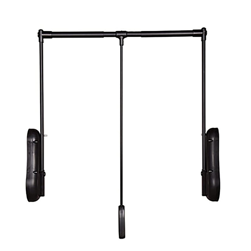 Pull-Down Closet Rods for Hanging Clothes, Closet Pull-Down Rod Systems, Garment Rail Lifters, Aluminum Oxide, Space-Saving Closet Storage Racks (Size: 510-1150MM) (Size : 850-1150mm)