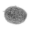 HERCHR Stainless Steel Scourers, Metal Scouring Pads for Cleaning Wire Spiral Design Kettle Limescale Ball for Kitchen Cleaning Scrubber Tool view 1