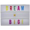 12" LED Lighted Cinema Light Box with Letters and Numbers view 1