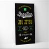 Damdekoli Jiu Jitsu Poster - BJJ (12 x 18 Inches - Canvas) view 1
