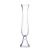 WGV Trumpet Glass Vase, Open Width 4.75", Height 23.75", (Multiple Sizes Choices) Clear Large Floral Planter Centerpiece, Wedding Event Home Decor, 1 Piece (VTR0524) view 1