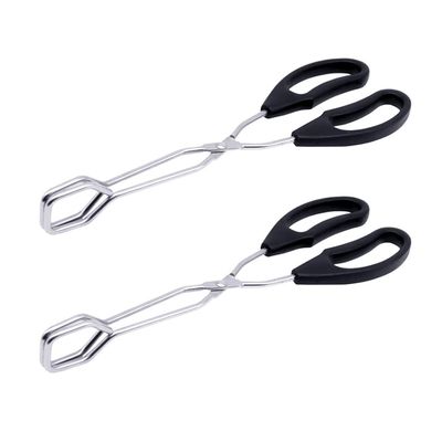 Multipurpose Kitchen Tongs Sturdy Stainless Steel Clips for Cooking Serving