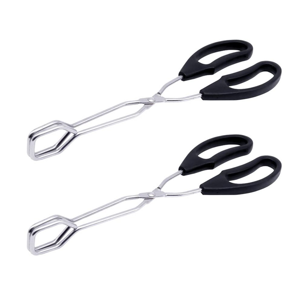 Multipurpose Kitchen Tongs Sturdy Stainless Steel Clips for Cooking Serving