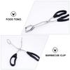 Multipurpose Kitchen Tongs Sturdy Stainless Steel Clips for Cooking Serving view 4