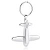 Minicremation Cremation Jewelry Urn Keychain for Ashes Airplane Funeral Memorial Urn Pendant for Human Pet's Keepsake Ashes Locket(Silver) view 1