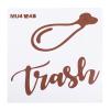 1pc Garbage Classification Mark Waste Bin Stickers Trash Cans Trash Bin Labels Waste Sorting Stickers The Sign Garbage Can Trash Classification Decals PVC Wall Sticker view 1