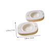 Hemoton 2Pcs Mooncake Mold Set Mid- Autumn Festival Hand Press Moon Cake Maker Cookie Stamps Pastry Tool Kitchen Baking Supplies view 2
