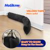 Holikme Weighted Door Draft Stopper 36 inch, Heavy Duty Under Door Draft Blocker Bottom Door Seal Noise and Air, Door Draft Spill Control Supplies Saving Energy, Black view 4