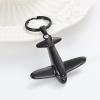 Minicremation Cremation Jewelry Urn Keychain for Ashes Airplane Funeral Memorial Urn Pendant for Human Pet's Keepsake Ashes Locket(Black) view 3