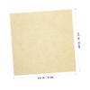 500sheets Greaseproof Baking Papers Oil Absorbent Food Plate Papers Kitchen Oil-resistant Parchment for Snacks Parties Catering Natural view 2